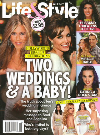 Illustration for article titled This Week In Tabloids: Kim Thinks Kanye Would Be the Perfect BabyDaddy